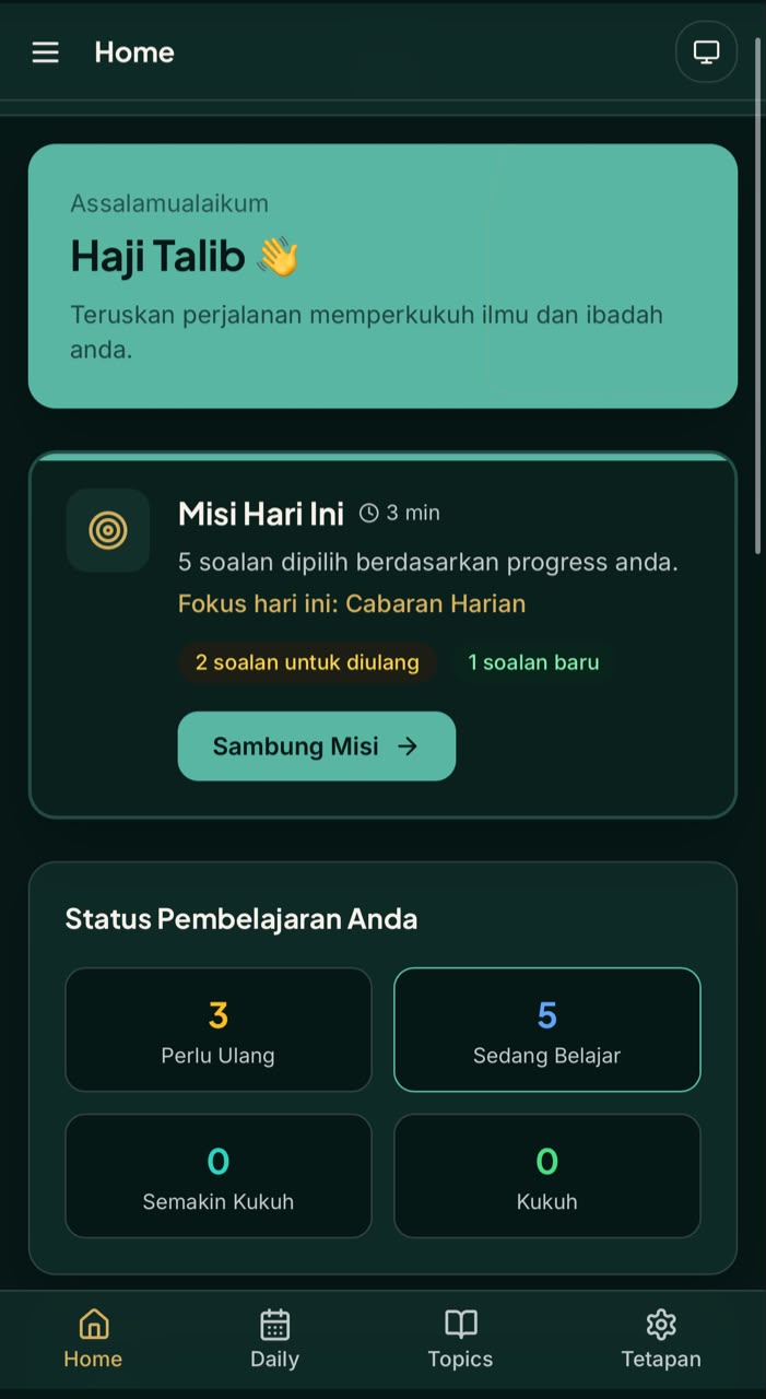 Dashboard ILMUNA